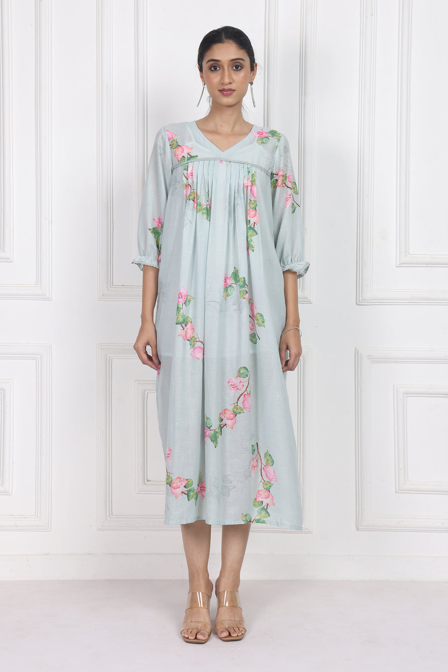 Bougainvillea Skies Floral Flow