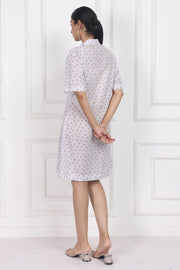 Eternal Blossom Button Front Dress