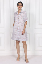 Eternal Blossom Button Front Dress