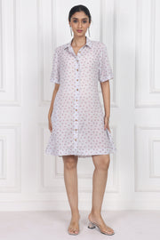 Eternal Blossom Button Front Dress