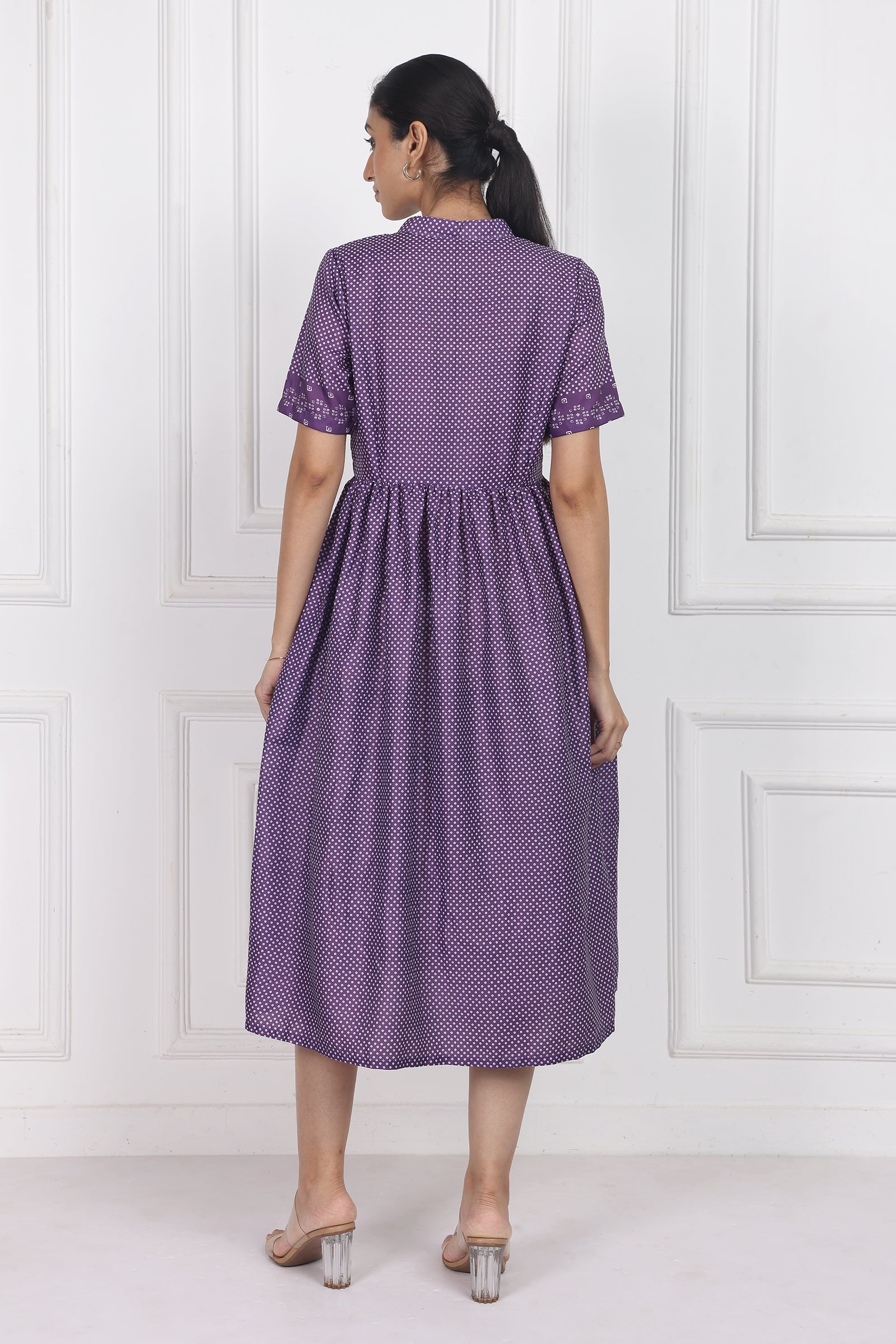 Wander Edit - Violet Mist Flow Dress