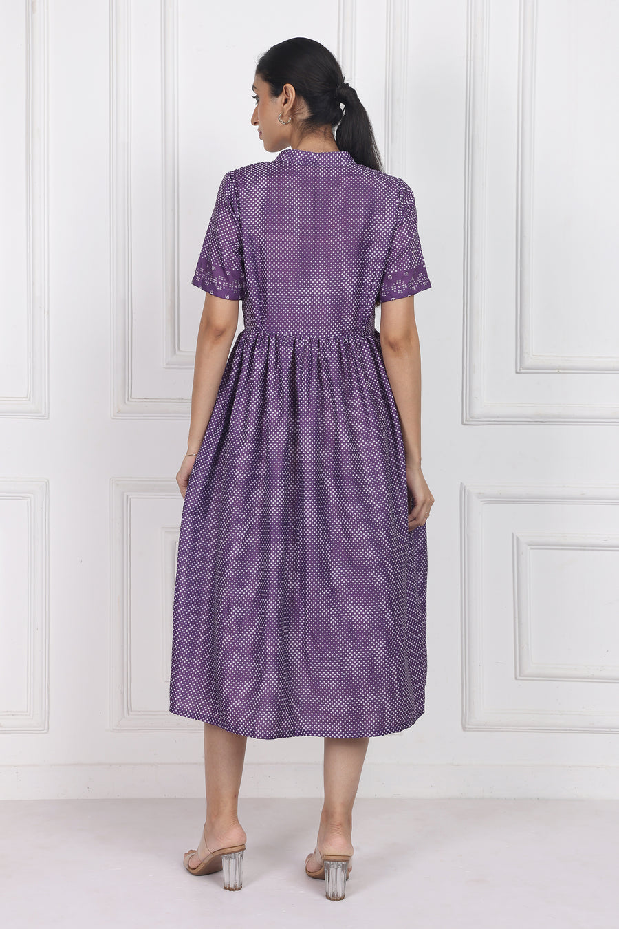 Violet Mist Flow Dress