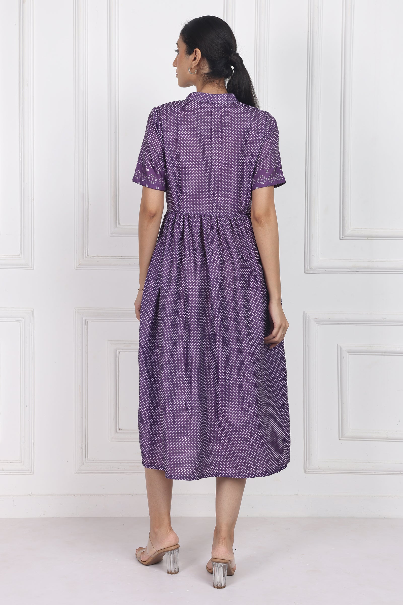 Wander Edit - Violet Mist Flow Dress