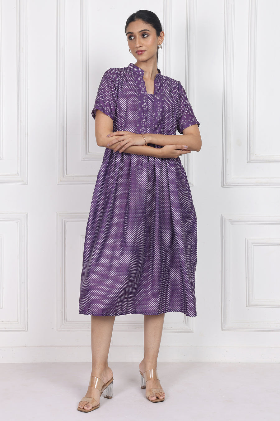 Violet Mist Flow Dress