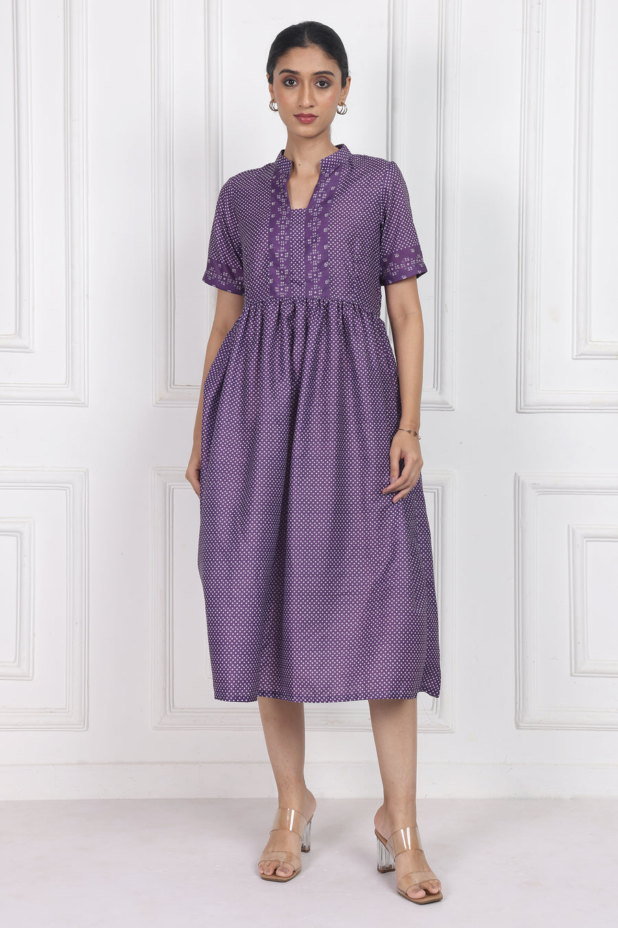 Violet Mist Flow Dress