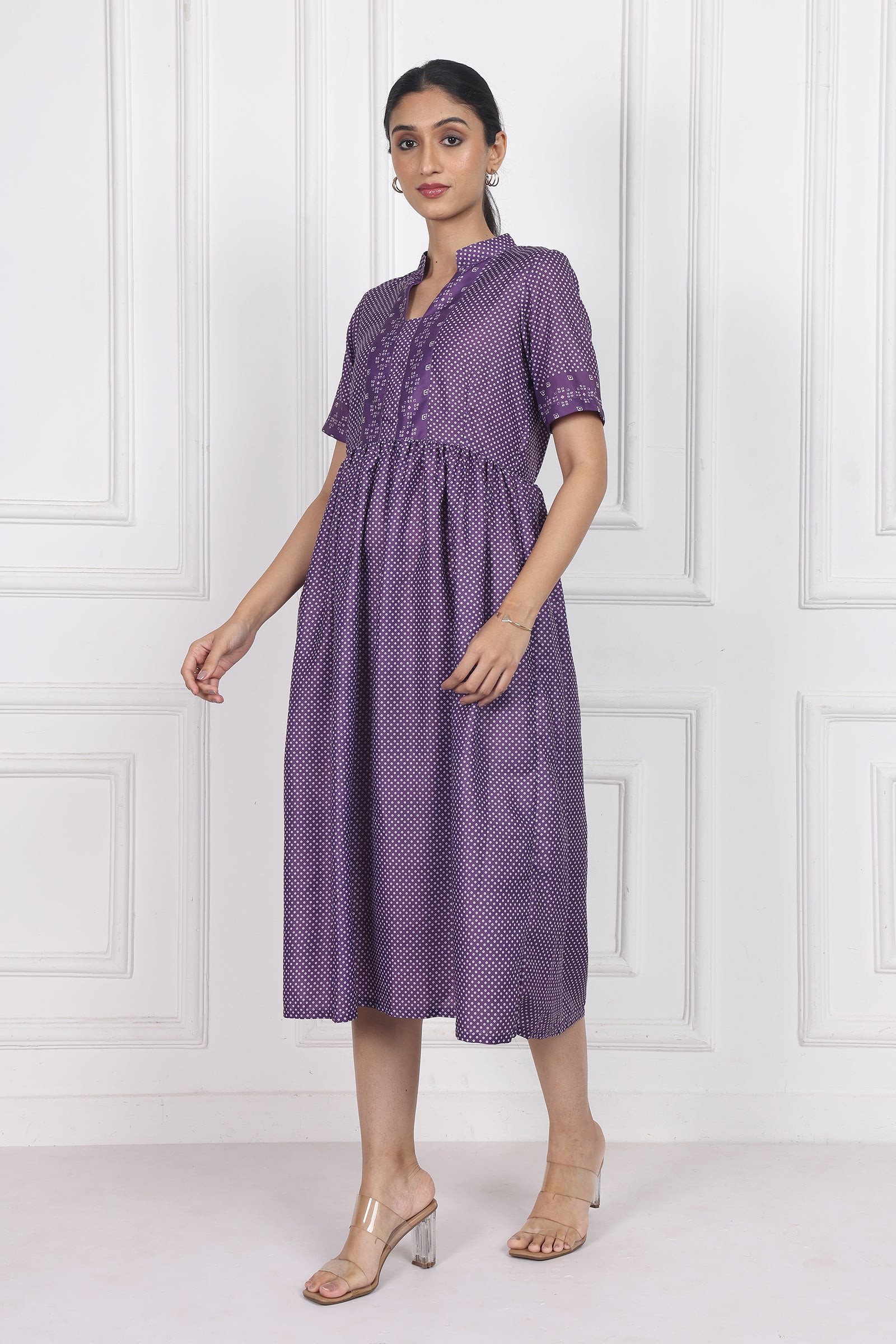 Wander Edit - Violet Mist Flow Dress