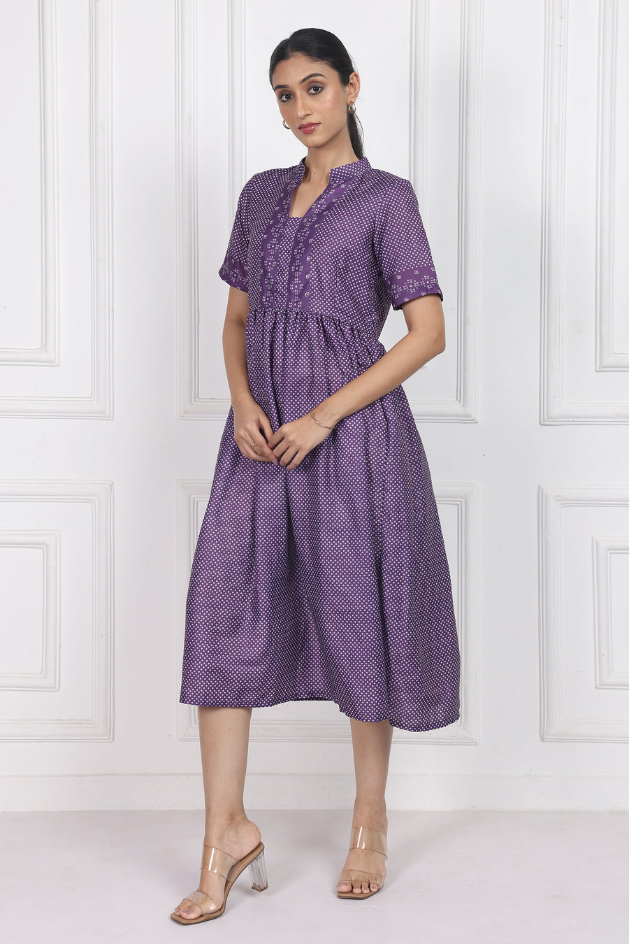 Violet Mist Flow Dress