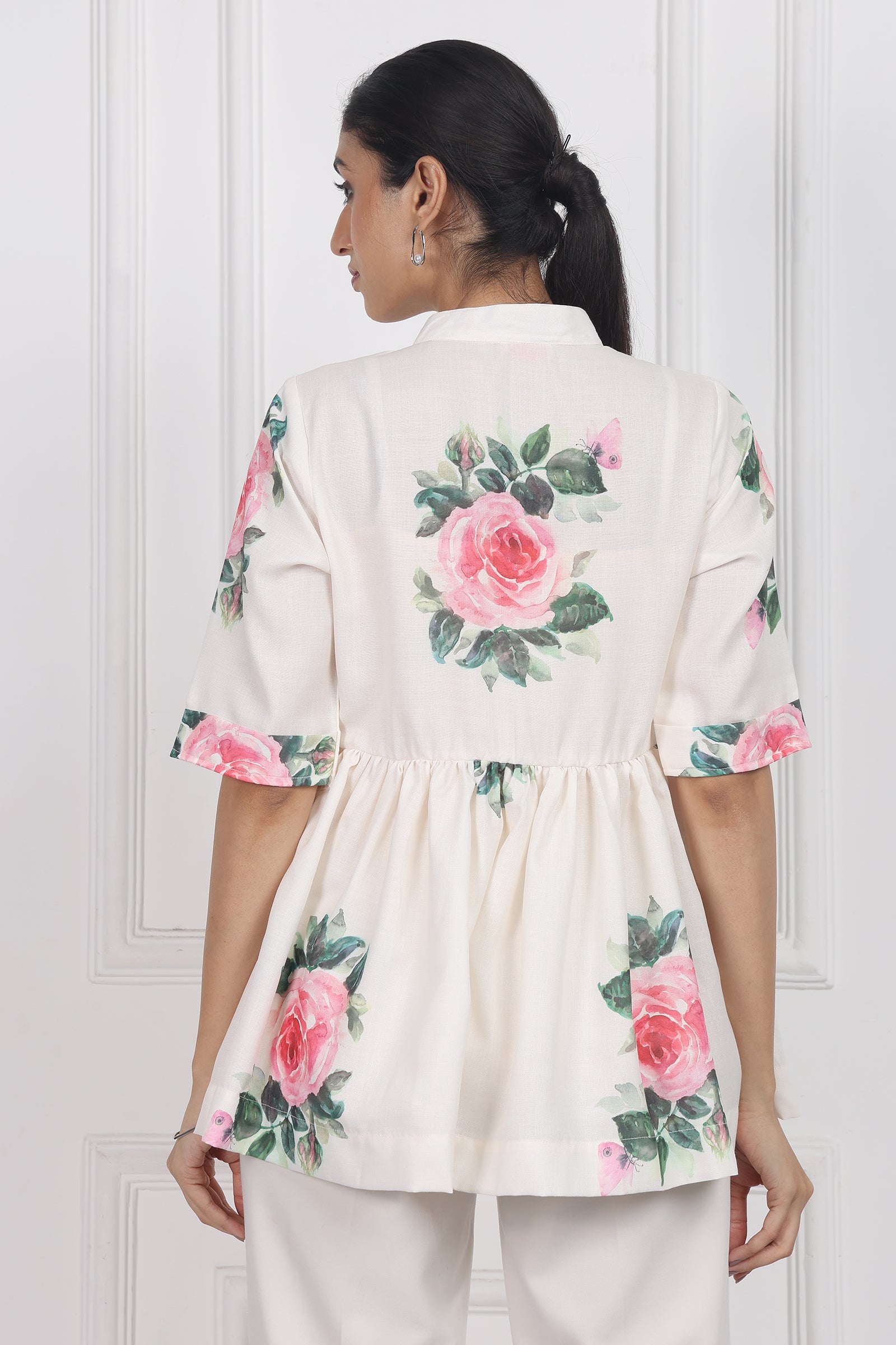 Wander Edit - Florenza Peplum Top