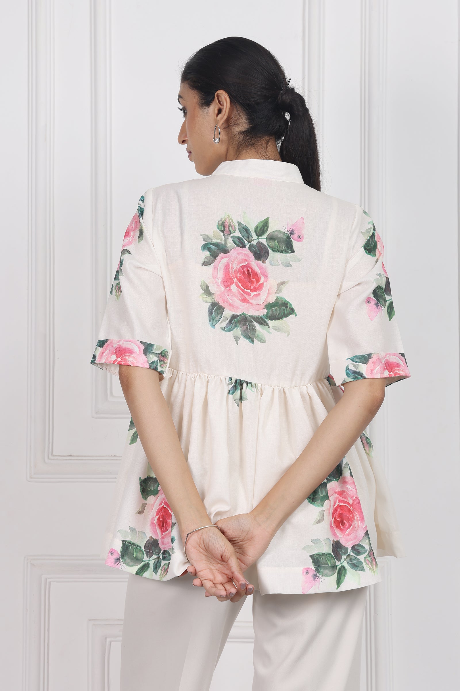 Wander Edit - Florenza Peplum Top