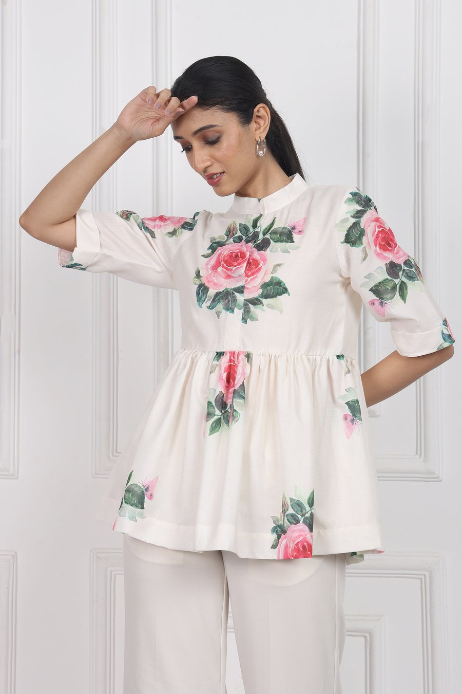 Florenza Peplum Tops