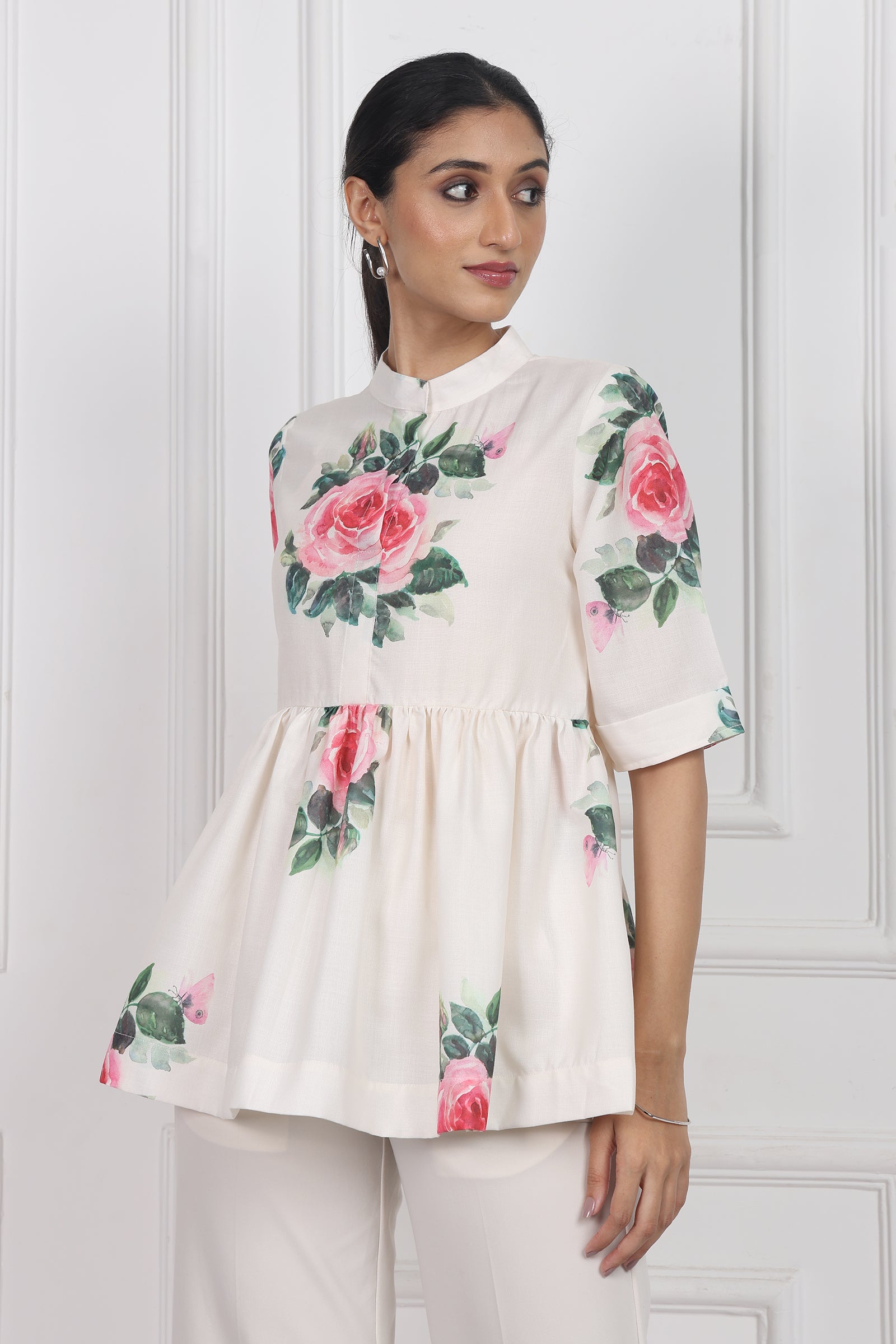 Wander Edit - Florenza Peplum Top