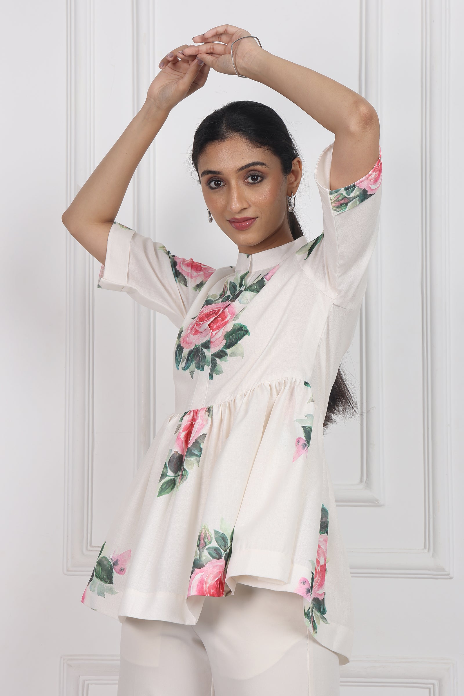 Wander Edit - Florenza Peplum Top