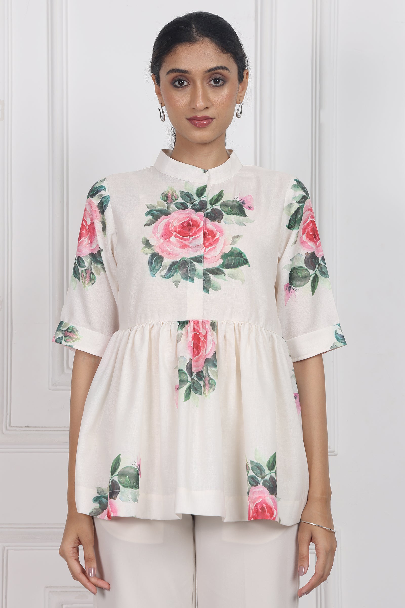 Wander Edit - Florenza Peplum Top