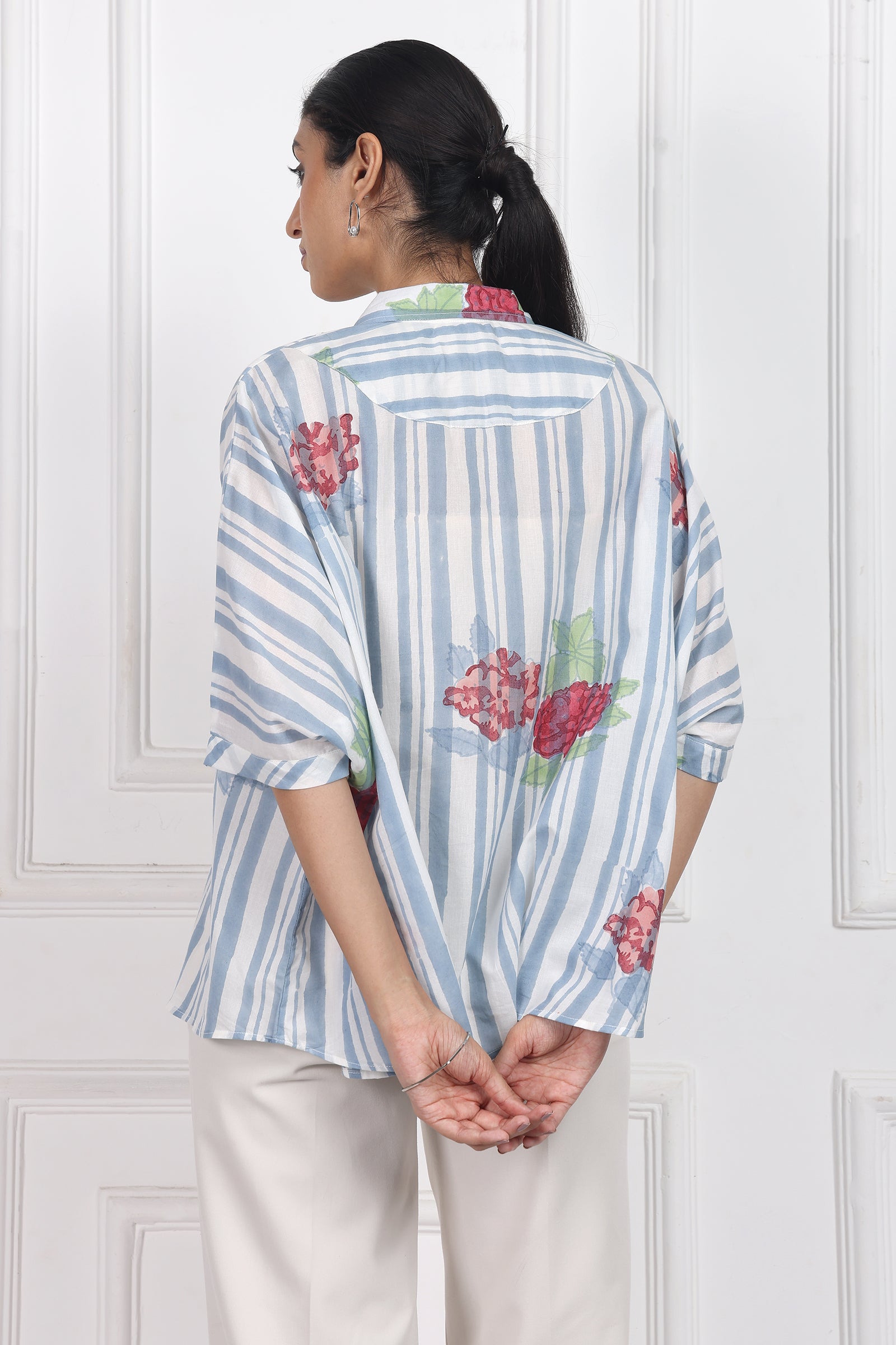 Wander Edit - Belle Blossom Boxy Shirt