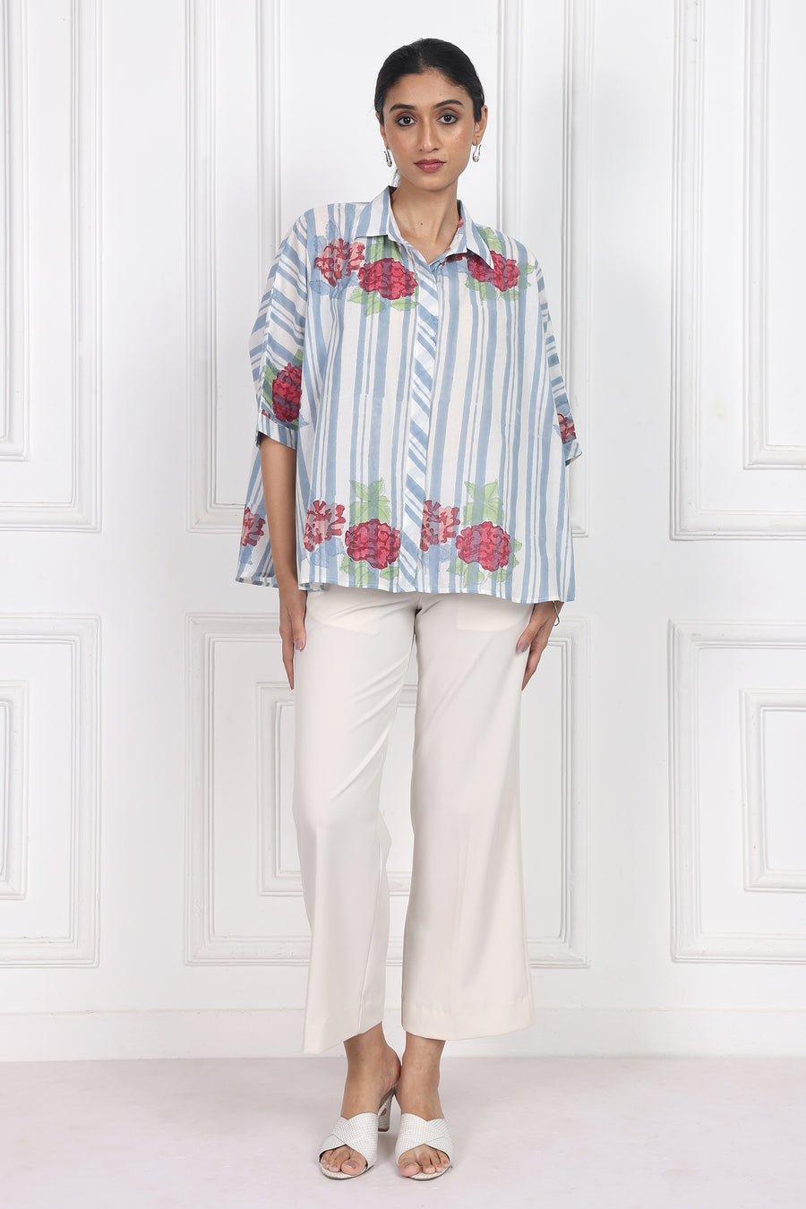 Belle Blossom Boxy Shirt