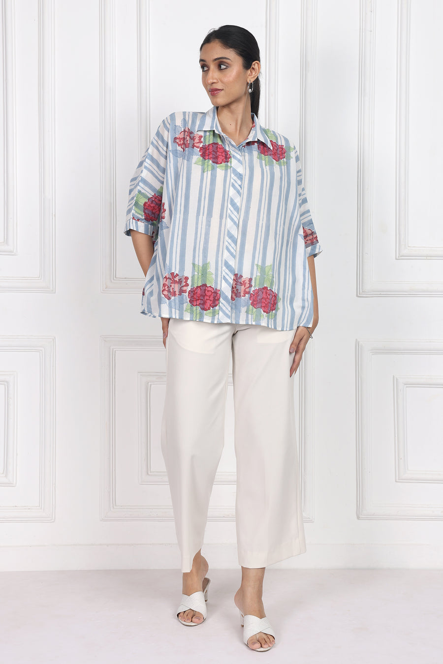 Belle Blossom Boxy Shirt