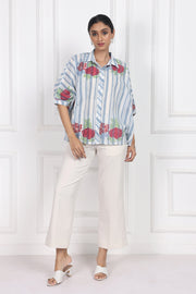 Belle Blossom Boxy Shirt