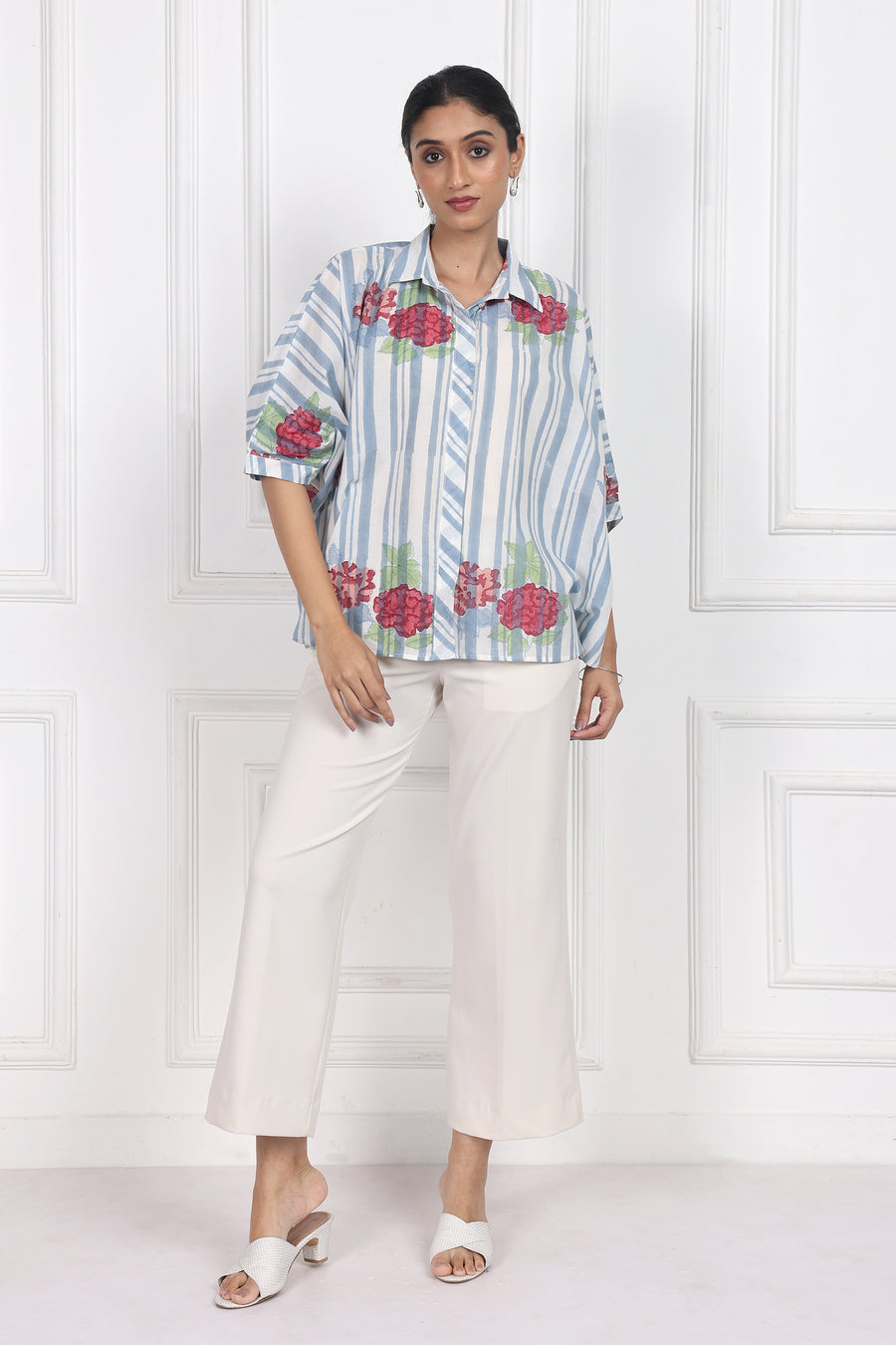 Belle Blossom Boxy Shirt
