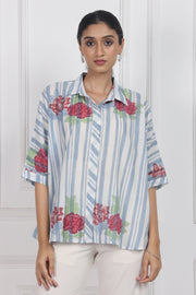 Belle Blossom Boxy Shirt