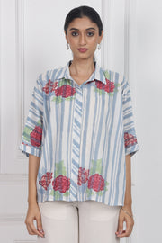 Belle Blossom Boxy Shirt