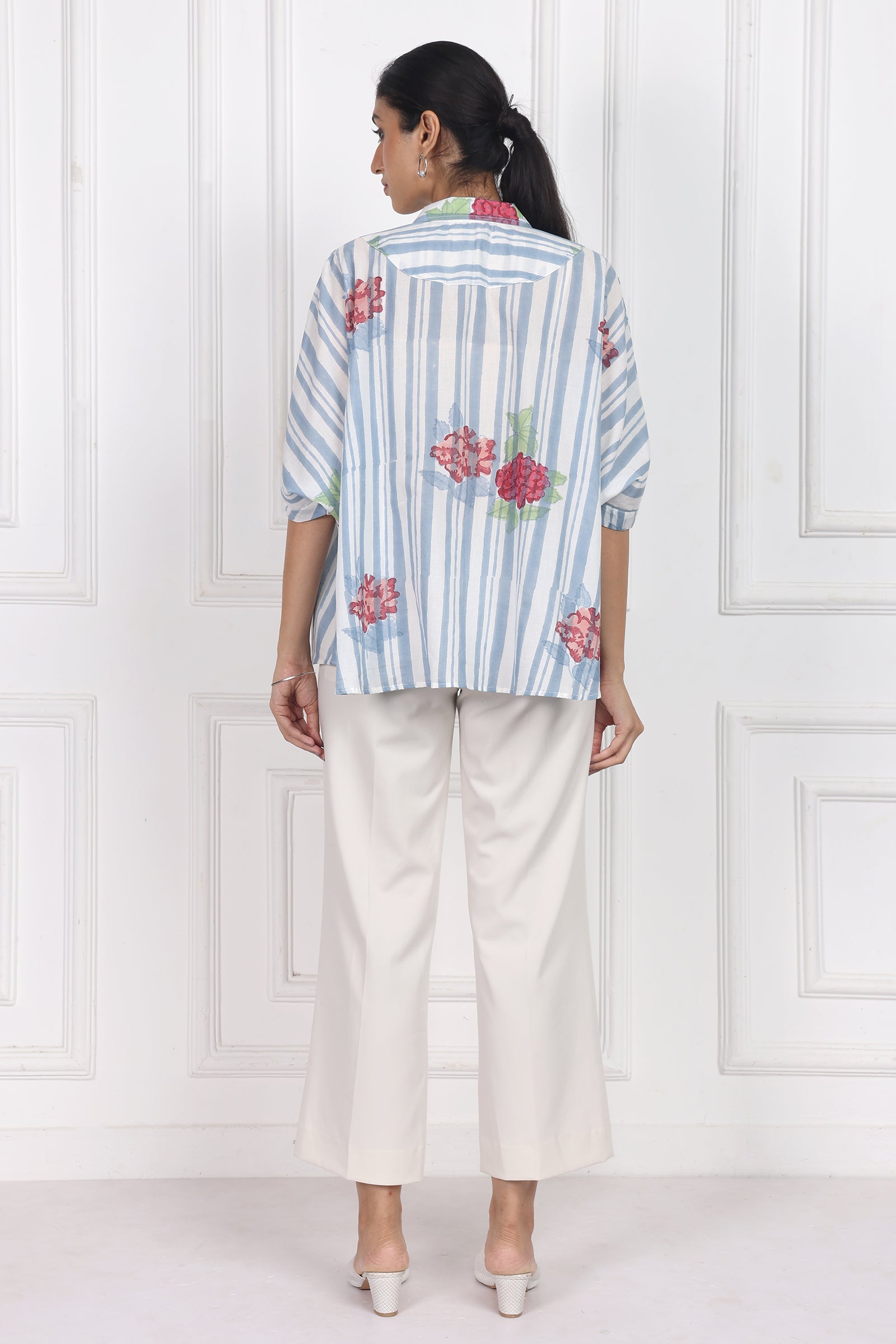 Wander Edit - Belle Blossom Boxy Shirt