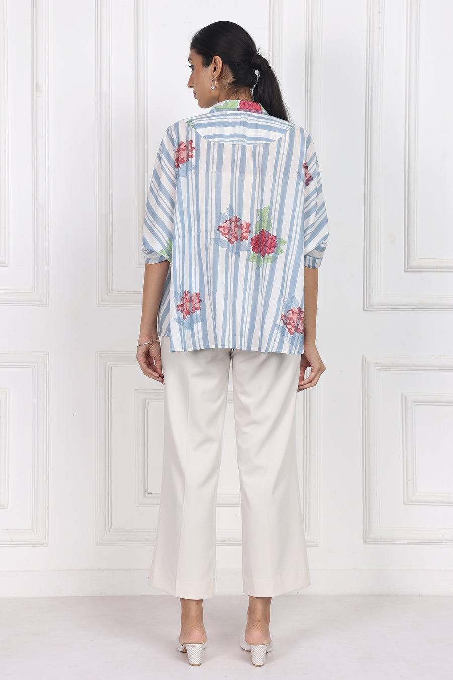 Belle Blossom Boxy Shirt