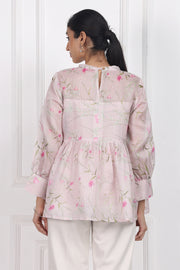 Jasmine Whisper Peplum Tops