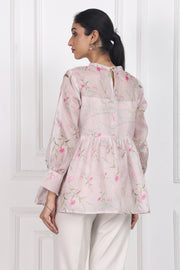 Jasmine Whisper Peplum Tops