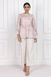 Jasmine Whisper Peplum Tops