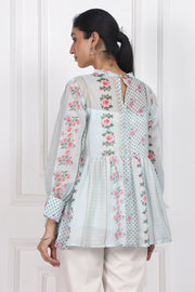Garden of Dreams Peplum Tops