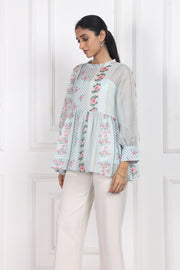 Garden of Dreams Peplum Tops
