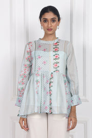 Garden of Dreams Peplum Tops