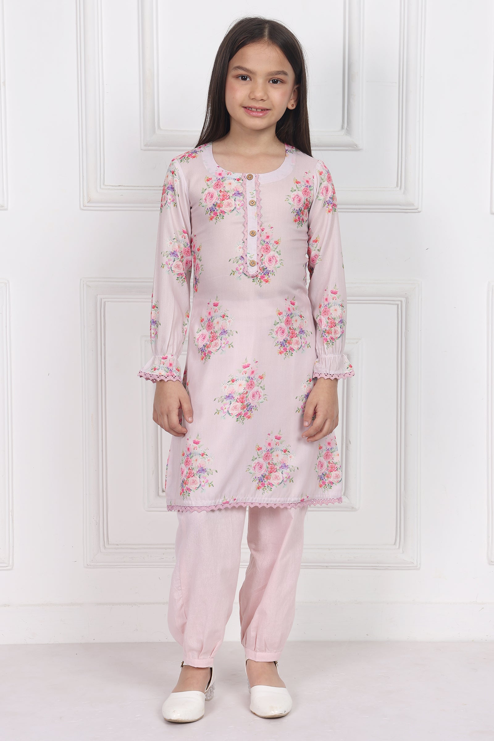 Candy - Pink Pearl Kurta Set
