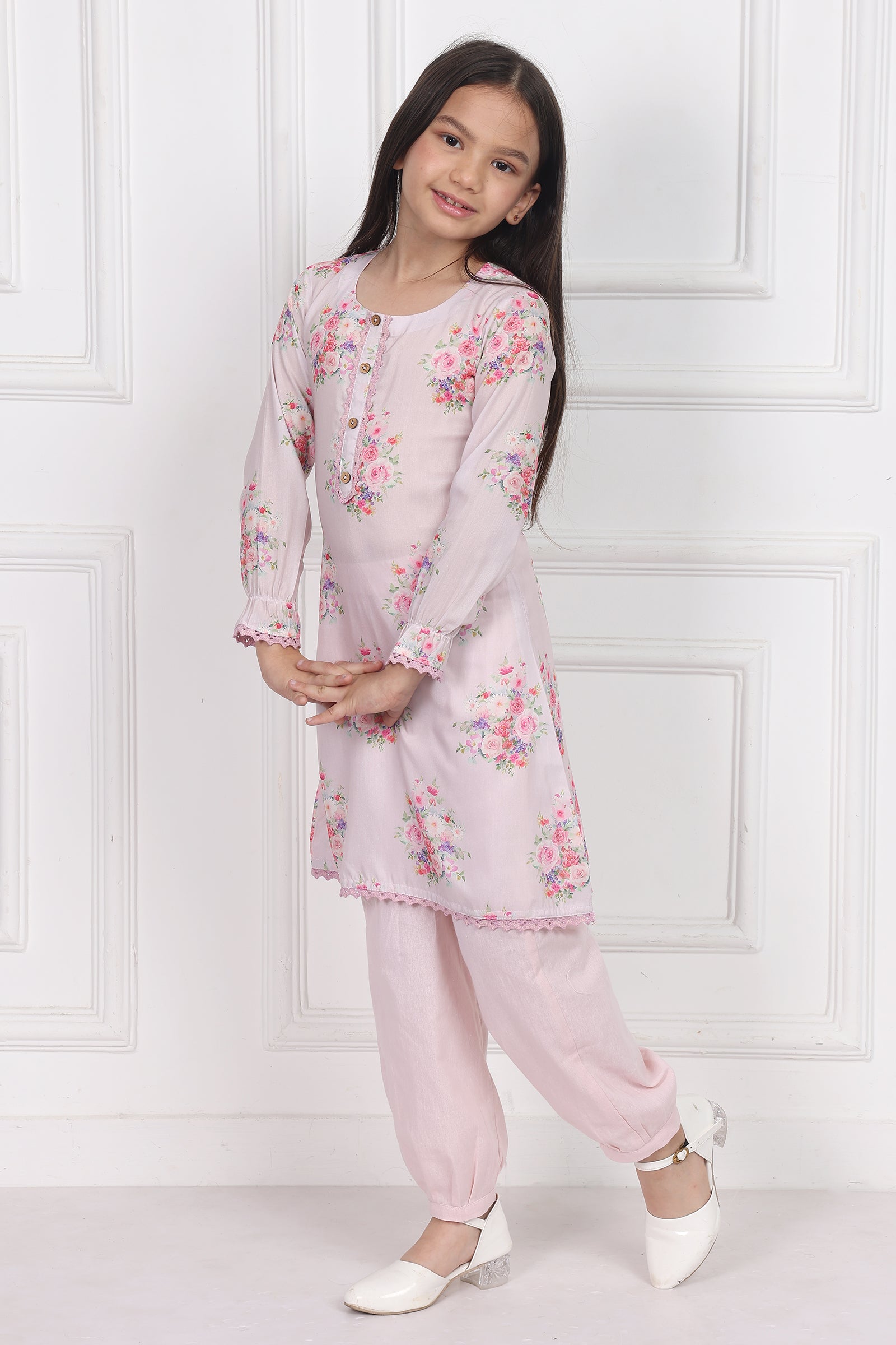Candy - Pink Pearl Kurta Set
