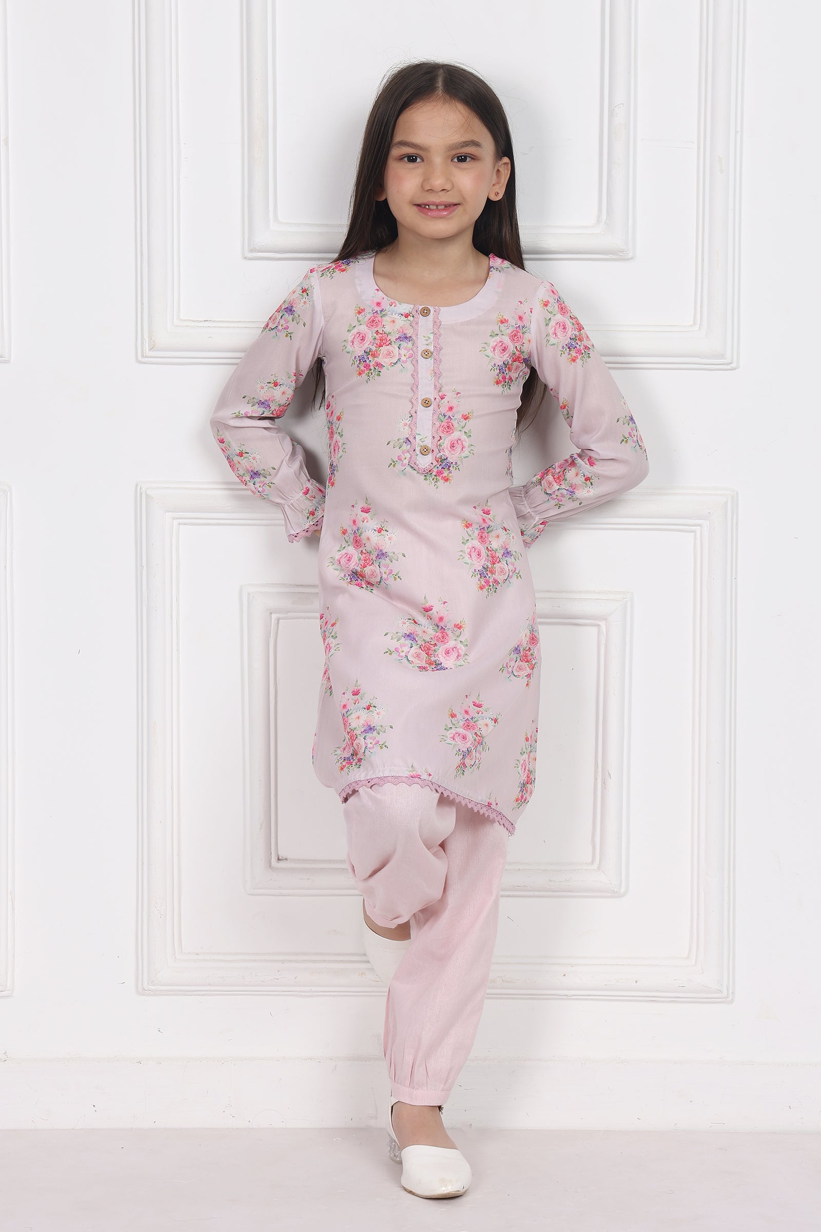 Candy - Pink Pearl Kurta Set