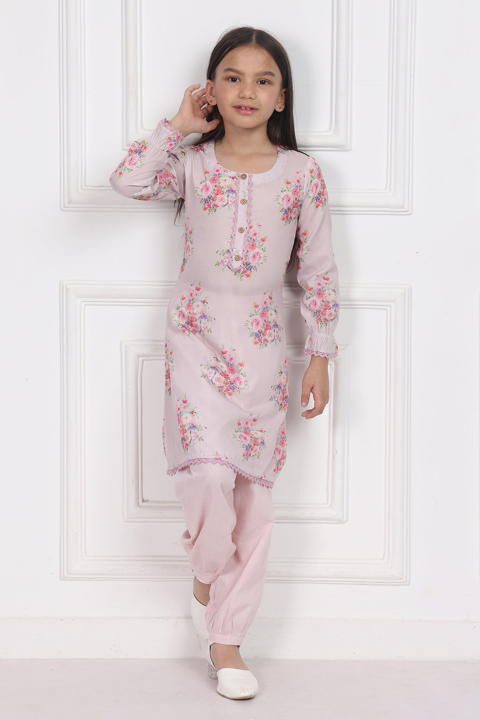 Candy - Pink Pearl Kurta Set