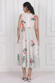Camellia Kiss Tier Dress