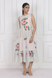 Camellia Kiss Tier Dress