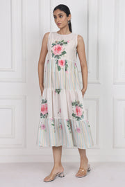 Camellia Kiss Tier Dress