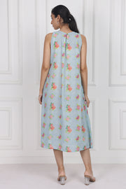 Hydrangea Skies Longline Dress – Chic & Modern