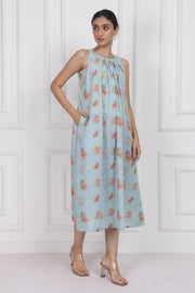 Hydrangea Skies Longline Dress – Chic & Modern