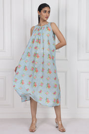 Hydrangea Skies Longline Dress – Chic & Modern