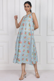 Hydrangea Skies Longline Dress – Chic & Modern