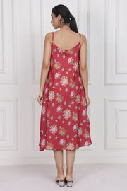 Crimson Rose Song Gusset Dress