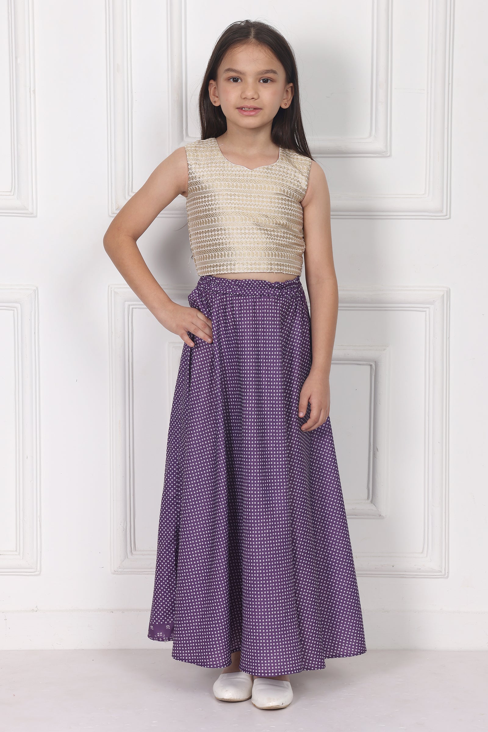 Candy - Noor Bandhini Set - Purple