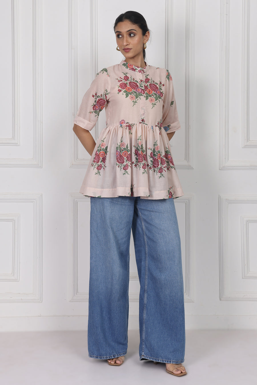 Wildflower Song Peplum Tops