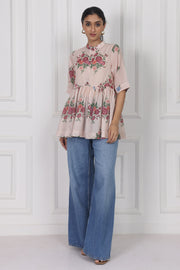 Wildflower Song Peplum Tops
