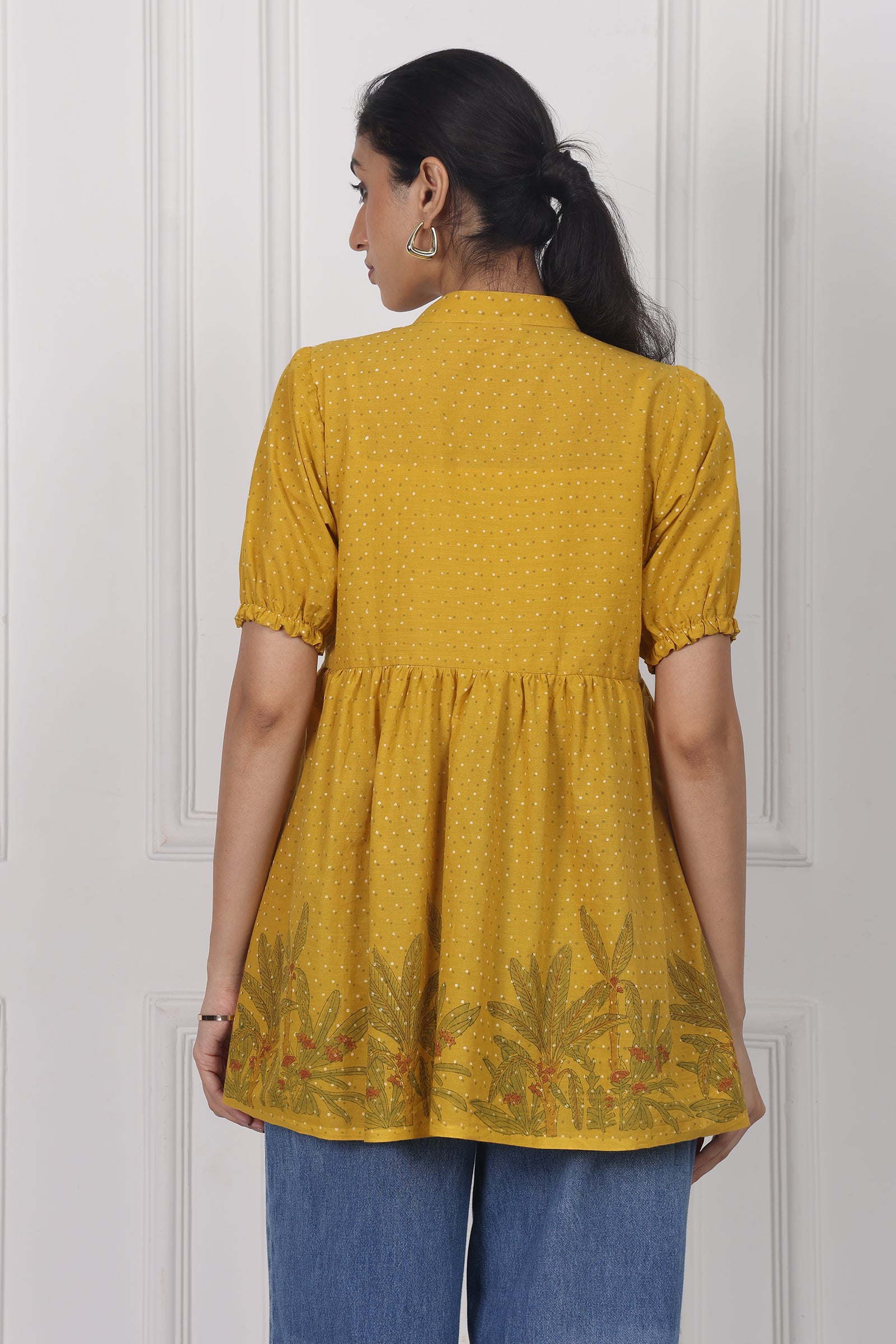 Wander Edit - Blooming Wild Peplum Top