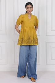Blooming Wilds Peplum Tops