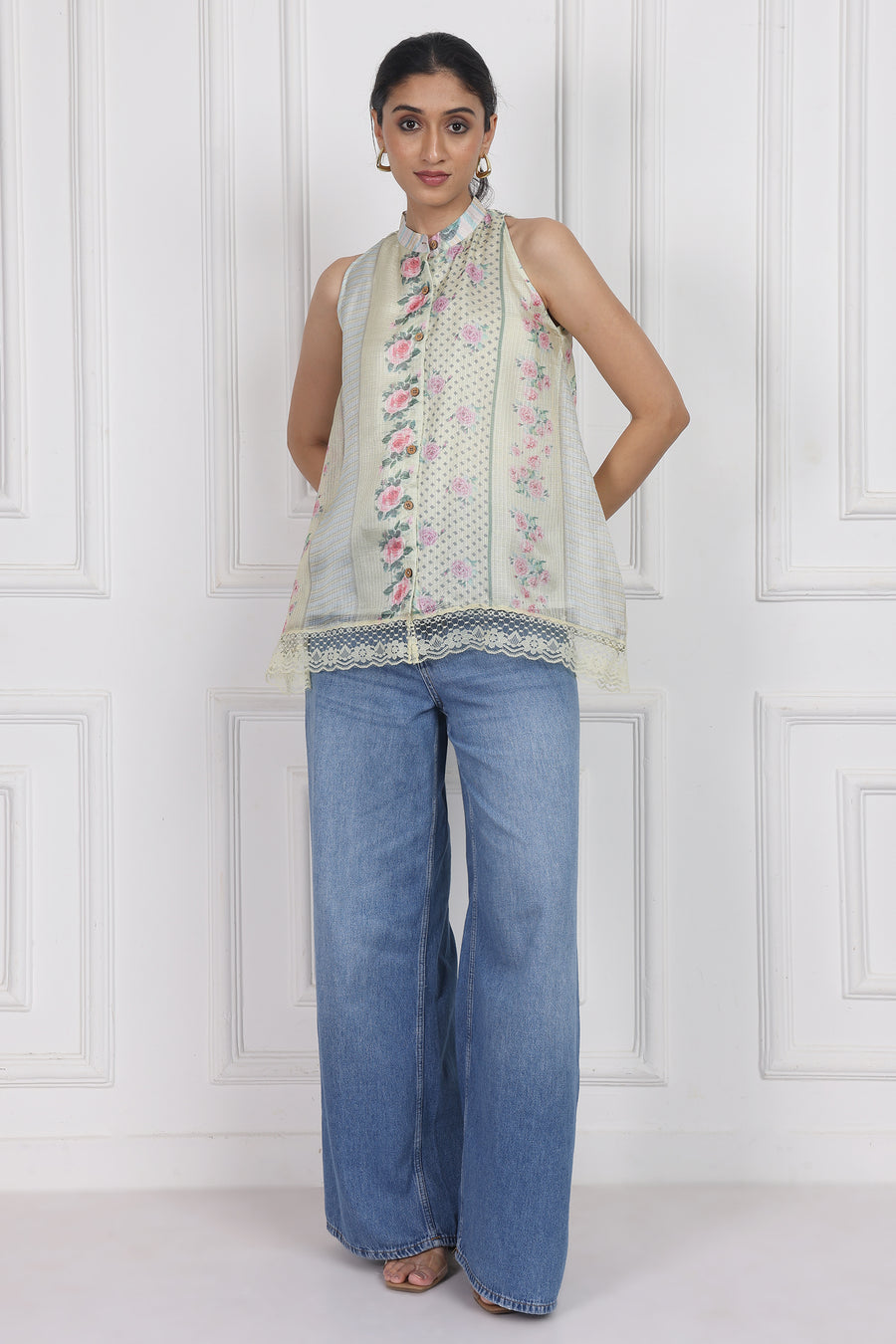 Secret Flora Lantern Top